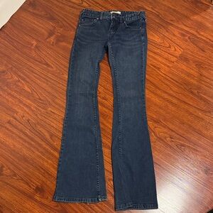 Free People Dark Indigo Flare Jeans
